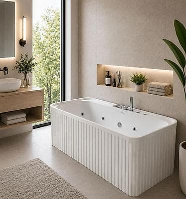 hamam ucun vannalar: Yeni Vanna, Akril, Pulsuz çatdırılma — 1