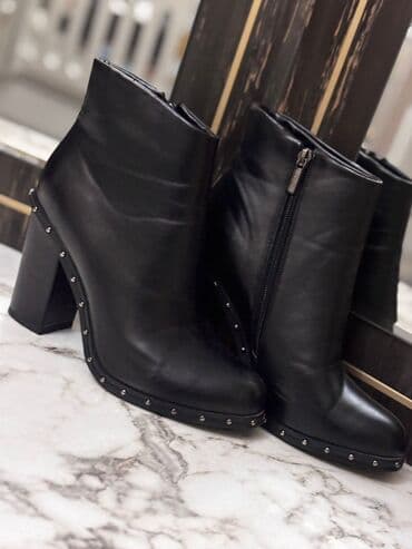 qadın çəkmə: Ölçü: 39, rəng - Qara, Yeni — 1