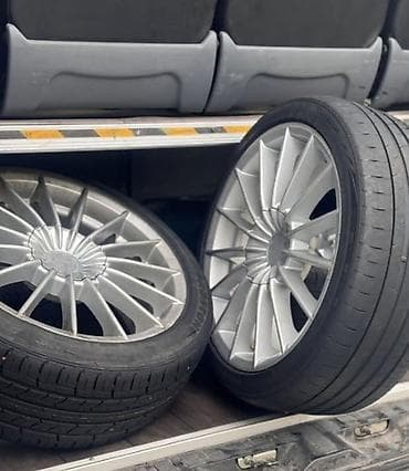 R17 Lider disk təkər komplekti satılır udari svrkasi eyrlik yoxdu