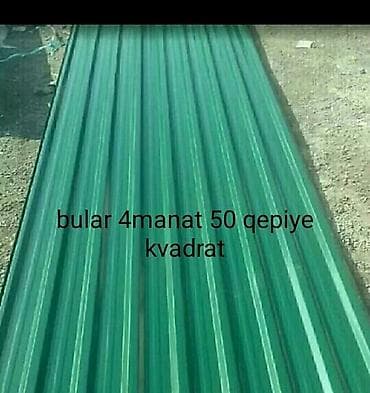 Dam örtyünü satişi isdelen ölcye kesirik qalnxa göre aiymet deyişir