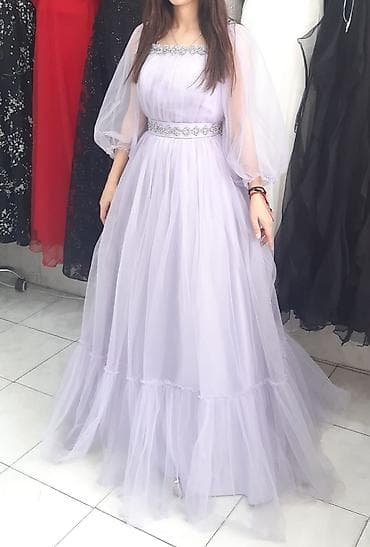 Женская одежда: Qadın axşam və ziyafət geyimləri kolleksiyası - Leopard naxışlı uzun — 3