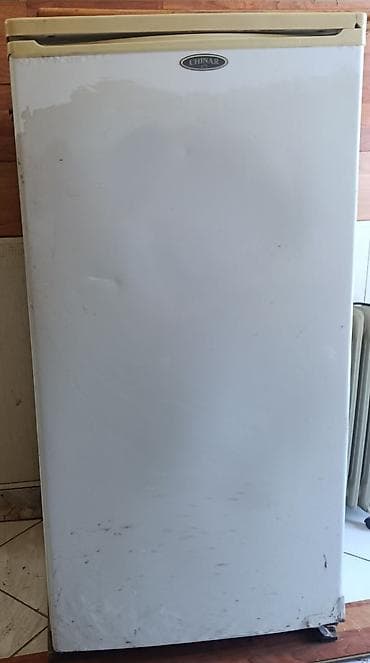 İşlənmiş 1 qapılı Cinar Soyuducu Satılır, rəng - Ağ — 2