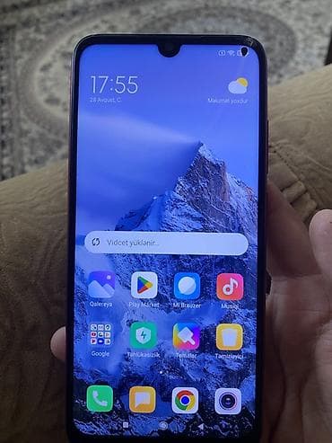 telefon aksesuarları: Xiaomi Redmi (by Xiaomi) smartfon - Rəng: şərab-bənövşəyi (qradient — 1