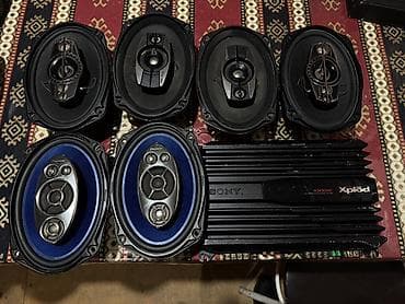 Avtomobil üçün siqnalizasiya: Avtomobil üçün akustik dəst Komponentlər: - 2 cüt Pioneer 6"x9" — 1