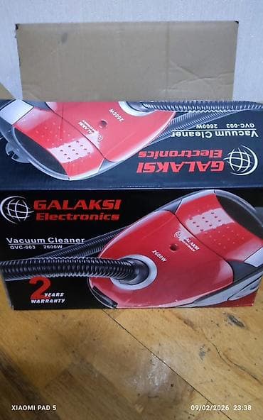 buxarli temizleyici: GALAKSİ Electronics tozsoran – model GVC-003, 2600W - Güclü 2600W — 4