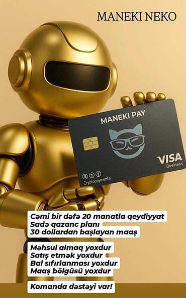 Satış meneceri tələb olunur, İstənilən yaş, Təcrübəsiz, Həftəlik ödəniş