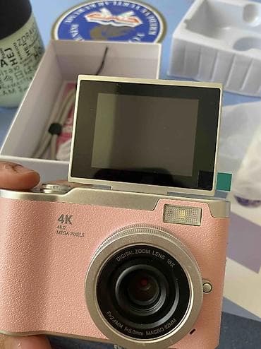 dji pocket 3: LK-007 rəqəmsal foto/video kamera – çəhrayı rəng. (yanında hafize — 1