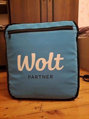 wolt cantaları: Wolt, Bolt food, Yango food üçün uyğundu. Yeni vəziyyətdədi — 2