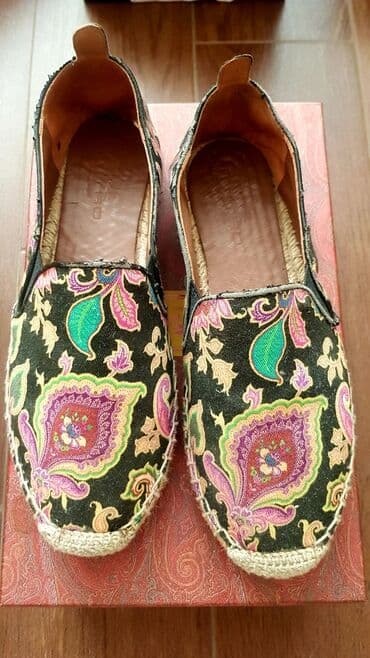 высокие мужские мокасины: Размер: 37.5, Б/у — 2