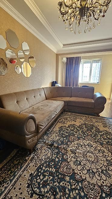 Пуфики: Угловой диван, Ткань — 1