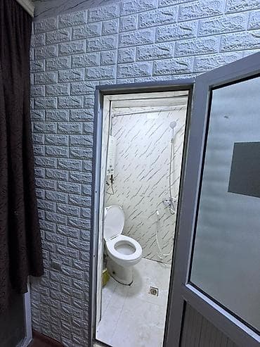 apartman evler: Kirayə verilir: 1 otaqlı studiya tipli mənzil - Plan: açıq mətbəxli — 2