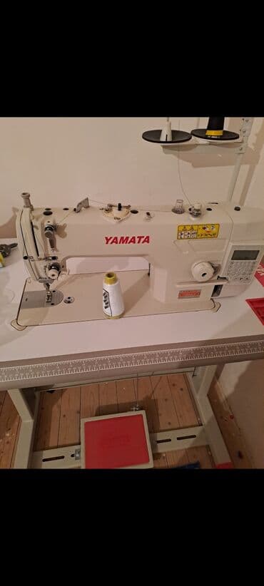 yamata tikiş maşını: Tikiş maşını Yamata, Yeni,Elektromexaniki, 2 saplı Ünvandan götürmə, Pulsuz çatdırılma — 1