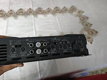 Karaoke: Avtomobil üçün çoxkanallı audio gücləndirici Xüsusiyyətlər: - 4 — 1