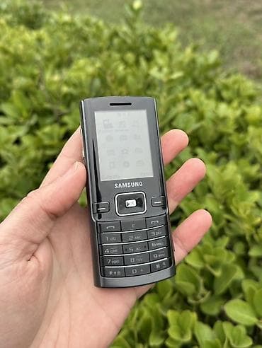 Samsung D780 Duos, rəng - Qara, Düyməli