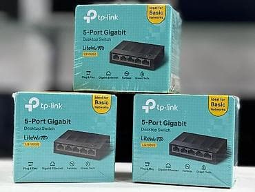TP-Link Switch LS1005G Gigabit Şəhər: Bakı Malın tipi: Kommutatorlar — 2