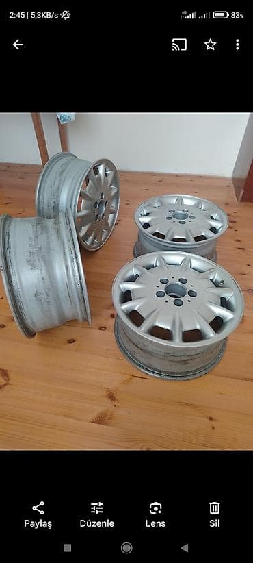 bmw disk type 0: 4 ədəd Mercedes şam disklər satılır -super vəziyyətdədir. 16liq — 2
