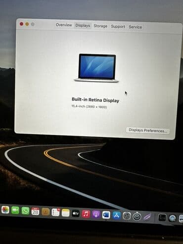 apple notebook qiymetleri: Apple MacBook Pro (gümüş rəng) Komplekt: - MacBook Pro noutbuku - — 23