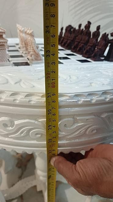 yumru stol: Для гостиной, Б/у, Нераскладной, Круглый стол, 2 стула — 4