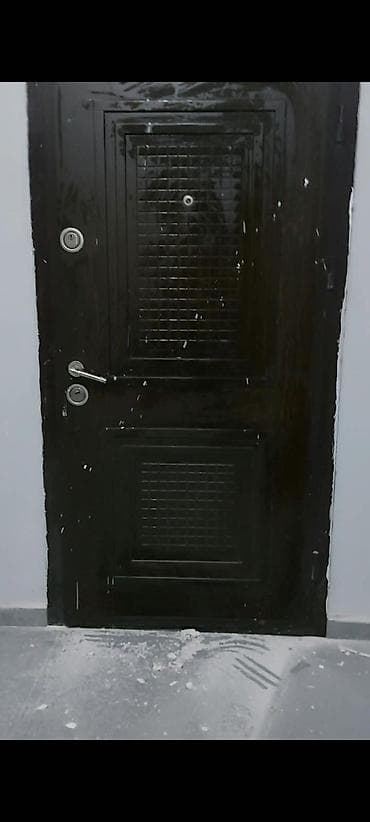 Dəmir giriş qapısı - Rəng: qara, parlaqlıq effektli - Material — 3