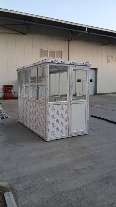 kiosk: Mühafizə Butkaları. Şüşəli. Plastik. Alüminium. 150x150 — 10