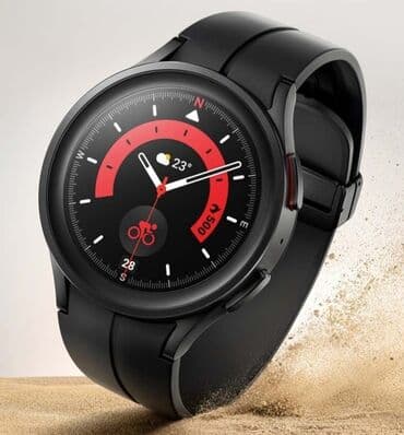t500 smart watch: İşlənmiş, Smart saat, Samsung, Sensor ekran, rəng - Qara — 1