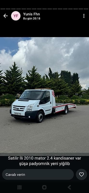 Nəqliyyat: Ford Transit əsasında hazırlanmış avtoevakuator - Tam ölçülü, aşağı — 5