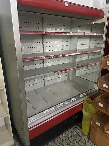 Mağaza üçün açıq tip soyuducu vitrin ƏLA VƏZİYYƏTDƏDİR .( Magaza