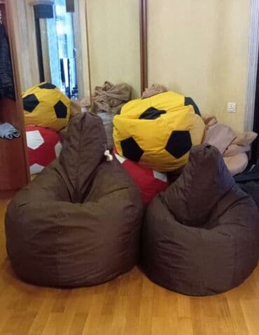 пуфик мягкий: Новый, Пуфик-кресло, Ткань, Нет кредита, Нет доставки — 13