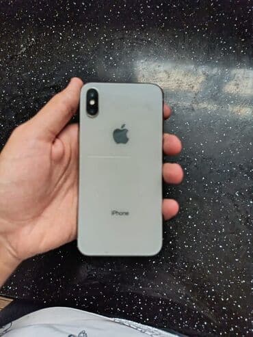 mikrofon qiymət: IPhone X, Серебристый, Face ID — 1
