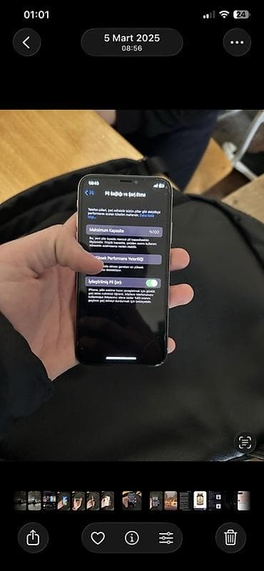 iphone 8 plus ekran: IPhone X, 256 GB, Gümüşü — 2