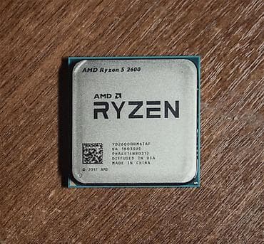 ryzen 5 9600x: Məhsul: AMD Ryzen 5 2600 prosessor + Yanında stok fan soyuducu hədiyə — 1