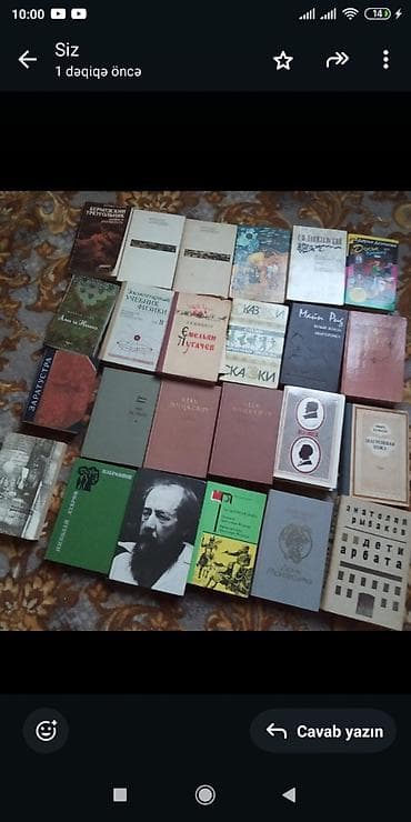 Elektrik nəqliyyatı: Rus və dünya ədəbiyyatı üzrə böyük ev kitabxanası satılır – müxtəlif — 9