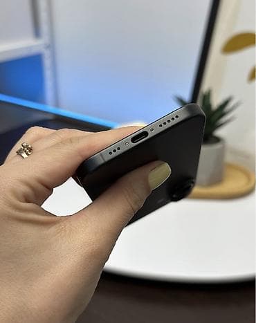 philips xenium 9@9h: IPhone 16, 128 GB, Qara, Zəmanət, Simsiz şarj, Face ID — 6