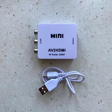 RCA to HDMI Konvertor Köhnə model cihazları (videomaqnitofon, VHS lalafo.az -da RCA to HDMI Konvertor Köhnə model cihazları (videomaqnitofon, VHS