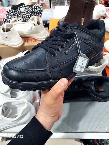 Туфли: Kinetix kişi ayaqqabısı - Rəng: qara - Üst material: dəri teksturalı — 2