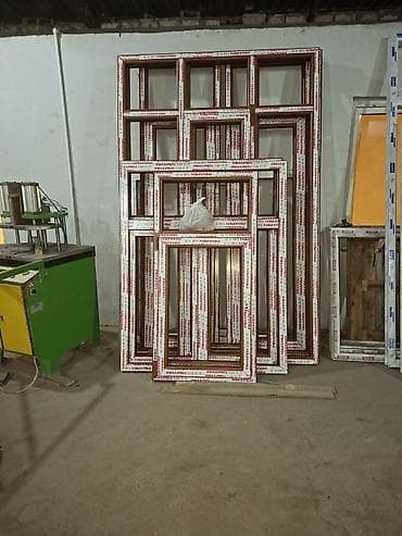 pvc qapı: PVC/alüminium şüşə fasad və qapı-pəncərə sistemləri - Material: PVC — 6