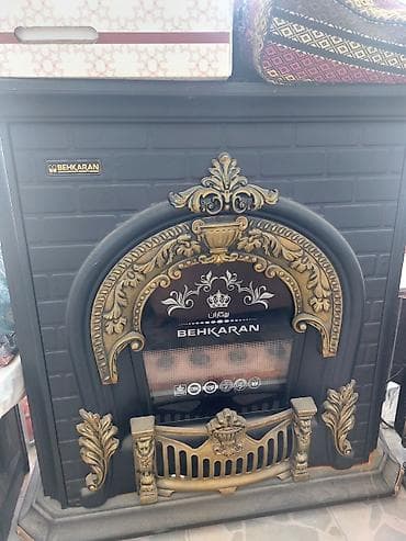 Kamin Peçi, Yeni, yanacaq - Qaz