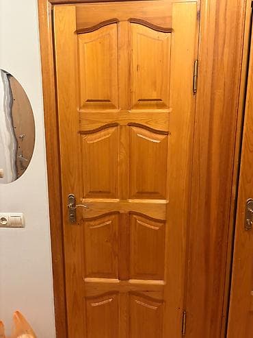 TƏCİLİ SATILIR Təmiz taxta qapı Laklanmış,düyünsüz,super keyfiyyətli — 4