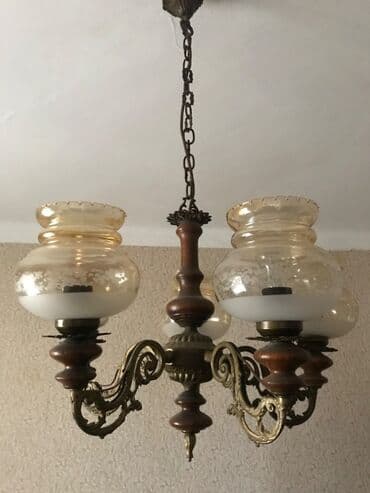 Şamlar: Çılçıraq, 5 lampa — 2