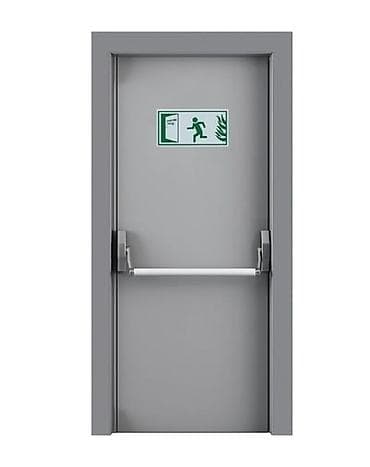 parnoy nədir: Yanğın və təxliyə qapısı – panik barlı - İctimai binalar, ticarət — 2