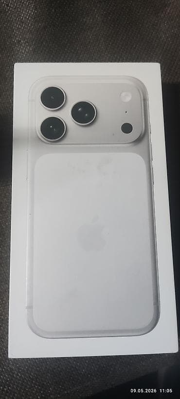 iphone c: IPhone 17 Pro, 256 GB, Gümüşü, Zəmanət, Barmaq izi, Simsiz şarj — 2