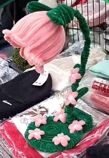 parnik is elanlari 2023: Əl işıqlı dekorativ gecə lampası – “çiçək” dizaynı - Material: yumşaq — 2