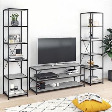 аренда помещения под салон красоты: Новый, Прямой ТВ стенд, С полками, Ламинат — 1