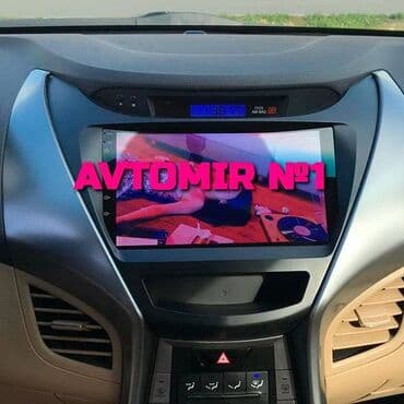 android avtomobil monitorları: Hyundai elantra 2012 ucun android monitor dvd-monitor ve android — 1