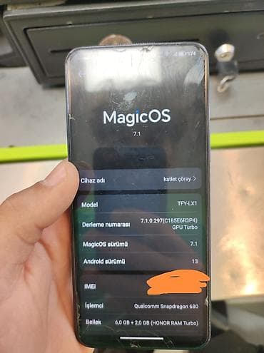 honor x9d qiyməti: Honor X8, 128 GB, rəng - Göy, Barmaq izi, İki sim kartlı, Face ID — 4