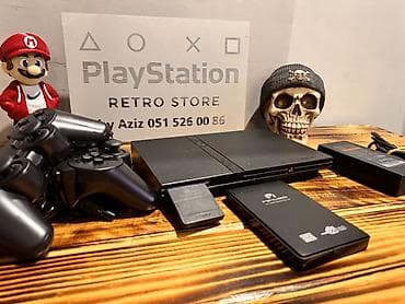 playstation 2 купить: Playstation 2 Slim + 230 oyun Bölgələrə və şəhərdaxili çatdırılma var — 1