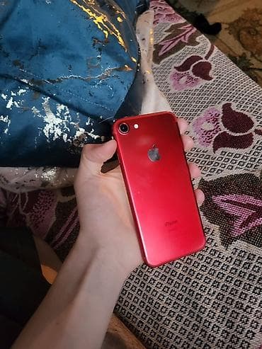 ayfon 7 32: IPhone 7, Qırmızı, Barmaq izi — 1