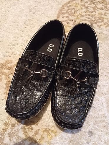 туфли: Цвет - Черный, Б/у — 1