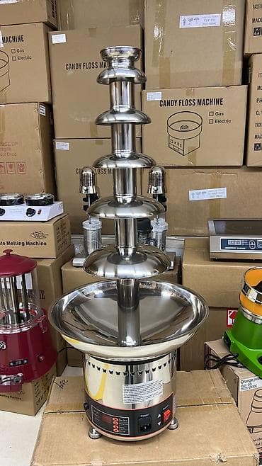 Paslanmayan poladdan hazırlanmış şokolad fəvvarəsi - 4–7 mərtəbəli — 3