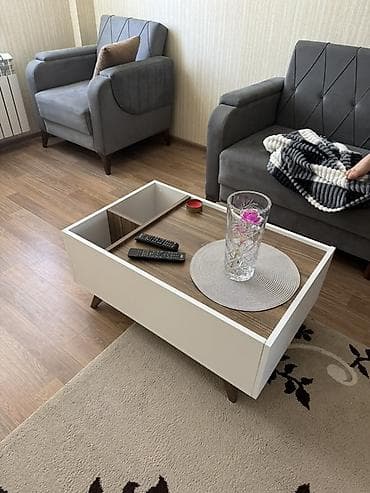 samdan: Dördbucaq masa, Açılmayan, Təkərsiz, Teksturalı laminat — 1